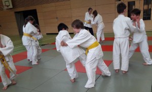 Judo-Kindergruppe