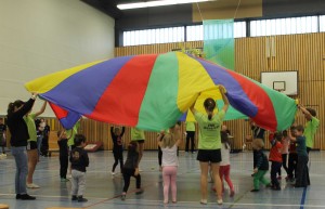 Sportschau-Kleinkinderturnen