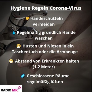 Hygieneregeln-Corona-Virus